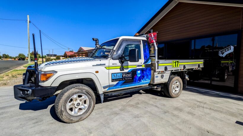 Mine Spec Vehicle Signage