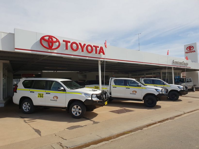 Mine Spec Vehicle Signage