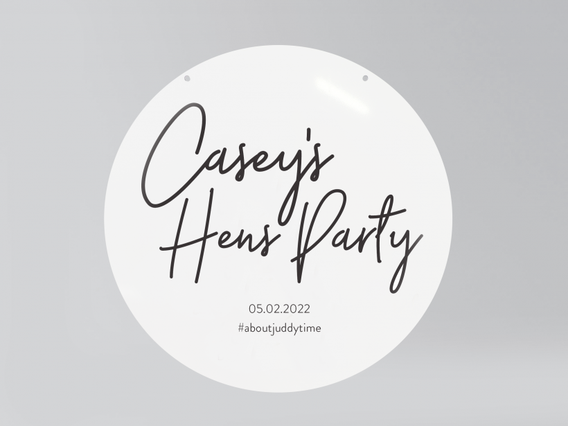 Custom Round Signs