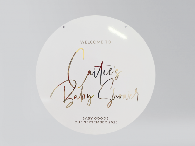 Custom Round Signs