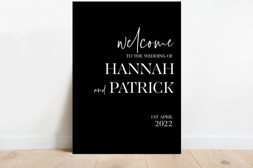 Wedding & Event Signage