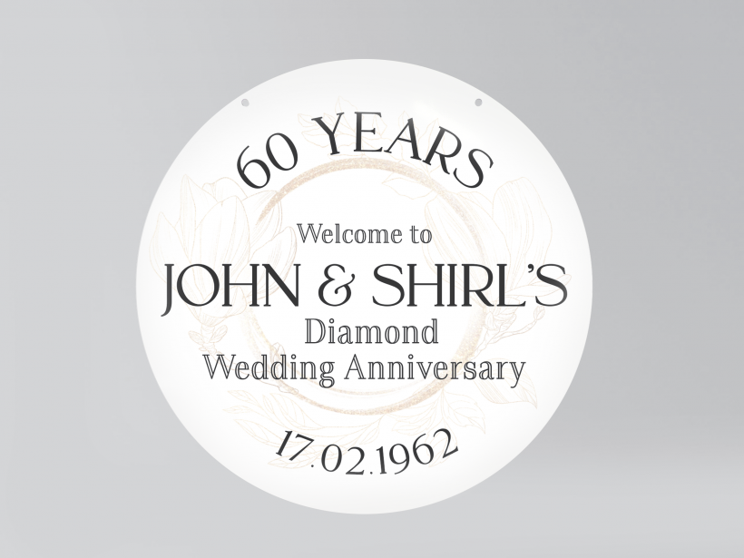 Custom Round Signs