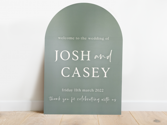 Wedding & Event Signage